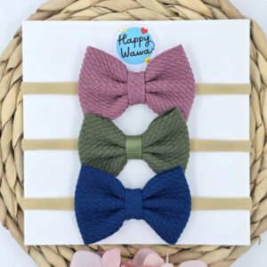 cintillos de lacito lazo para bebe niña pequeña