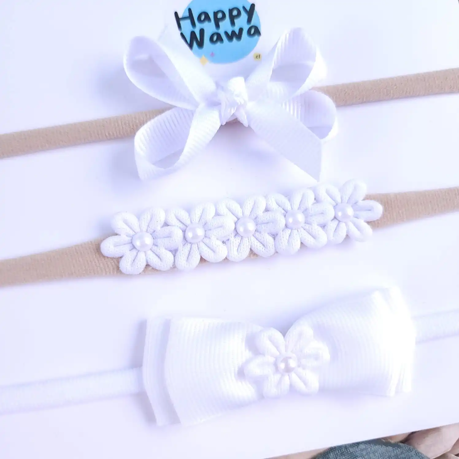 set de cintillos diademas bebe - happpywawa