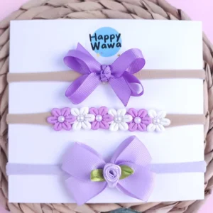 set de cintillos diademas bebe - happpywawa