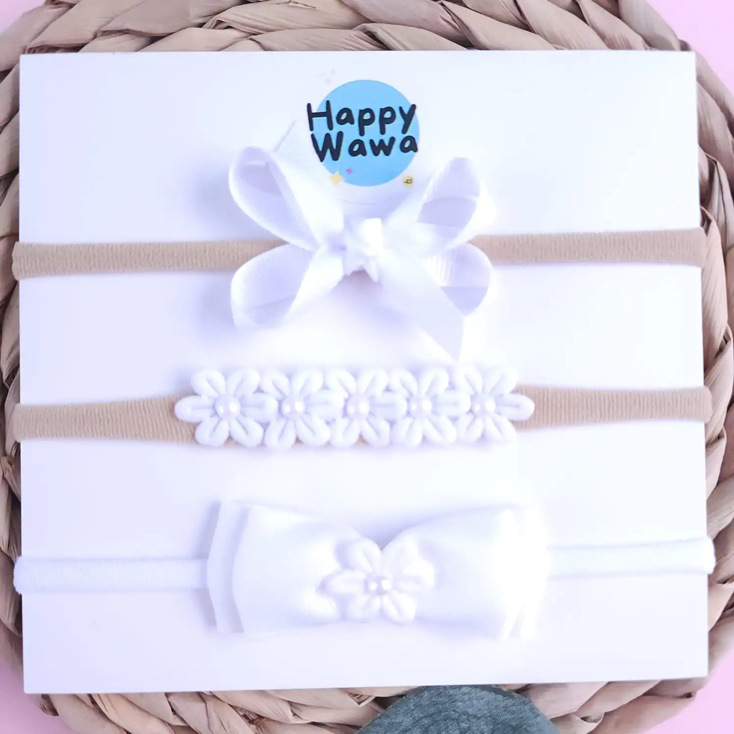 set de cintillos diademas bebe - happpywawa