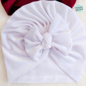 Turbante terciopelo - blanco