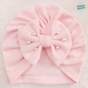 gorrito turbante para bebé