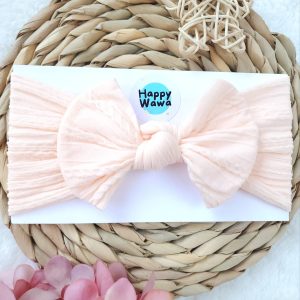 Cintillo diadema bebe lazo maxillazo candy