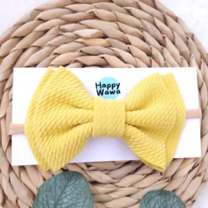 cintillo diadema lazo bebe - happywawa