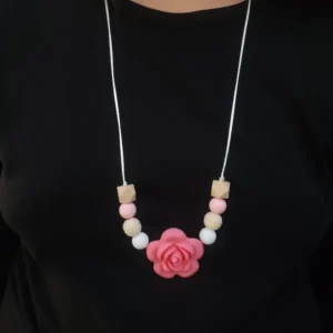 collar de lactancia silicona bebé