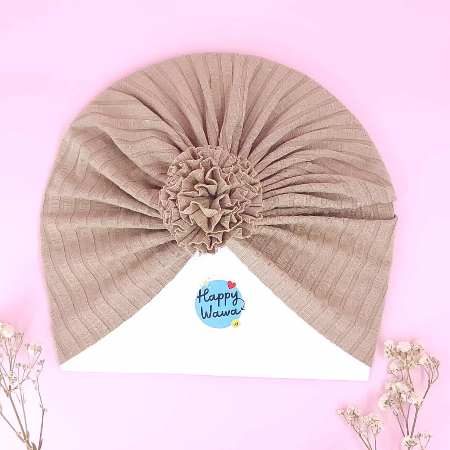 turbante bebe gorrito bebe accesorios bebé happywawa