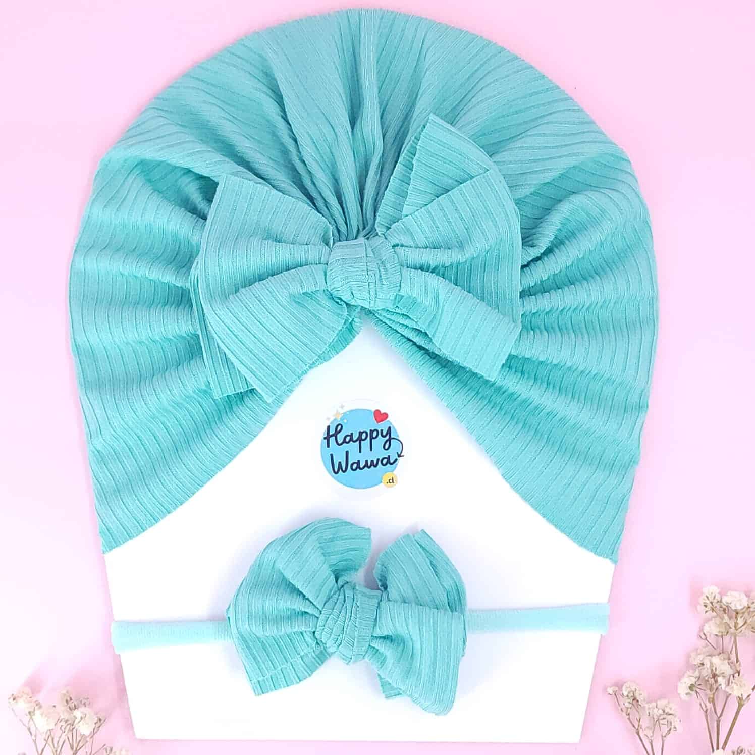 turbante bebe gorrito bebe accesorios bebé happywawa