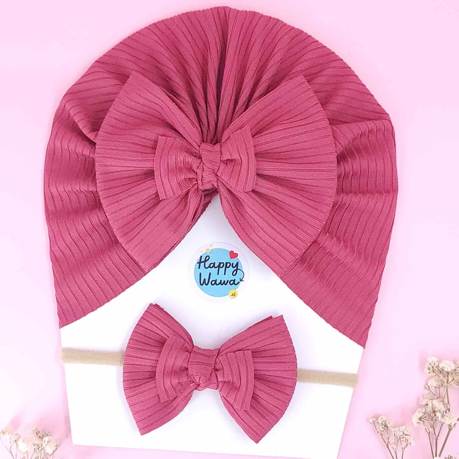 turbante bebe gorrito bebe accesorios bebé happywawa