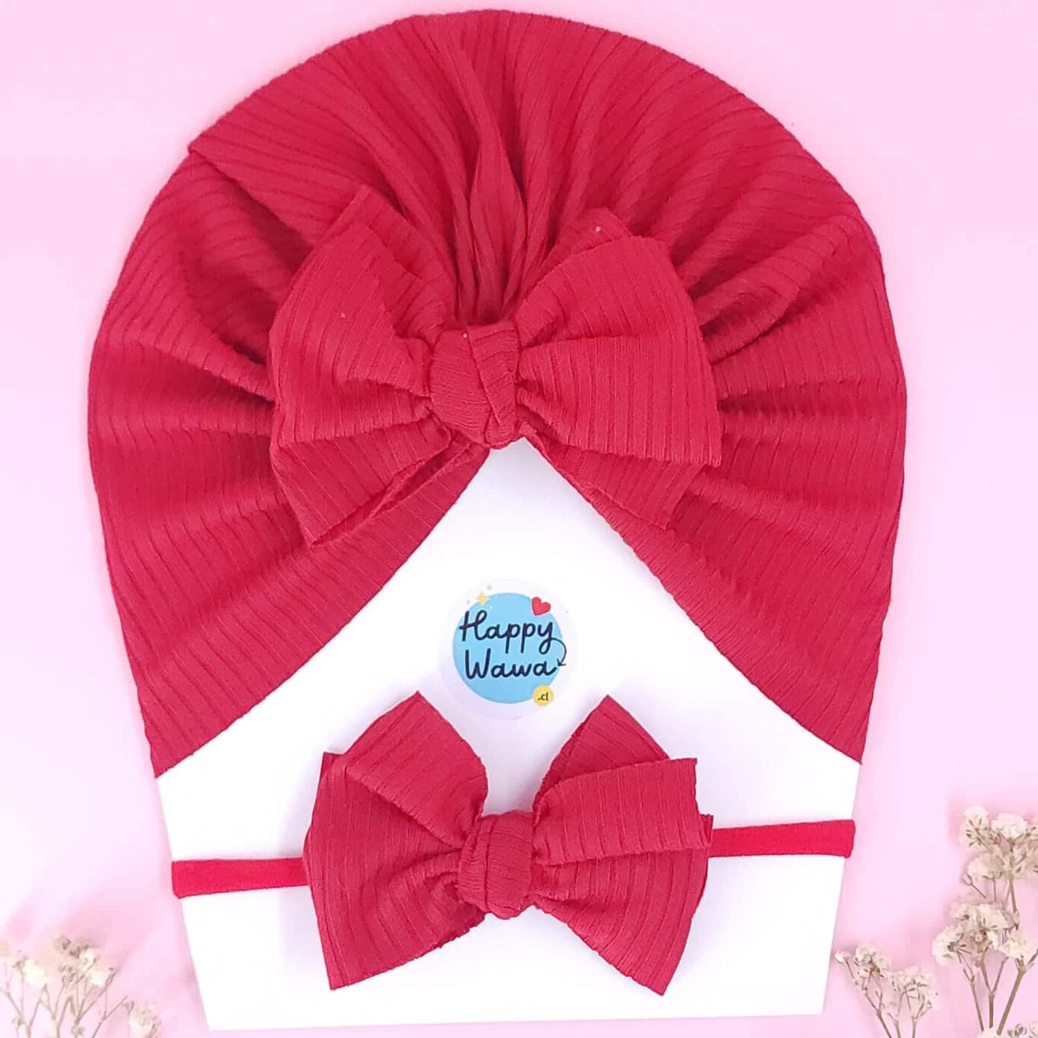 turbante bebe gorrito bebe accesorios bebé happywawa