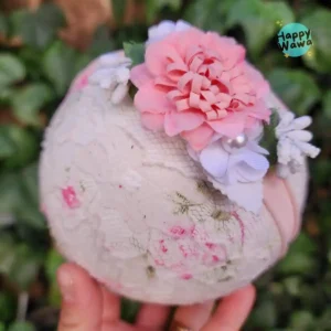cintillo de flores para bebés