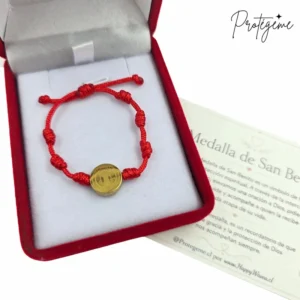 PULSERA SAN BENITO ACERO QUIRURGICO