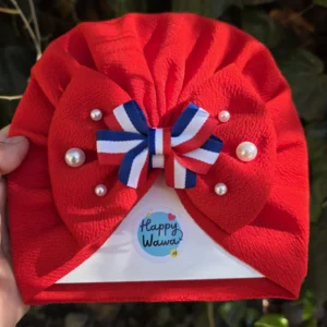 turbante de bebe fiestas patrias chile 18 de septiembre