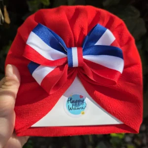 turbante de bebe fiestas patrias chile 18 de septiembre