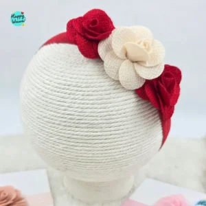 cintillo de flores para bebes y niñas