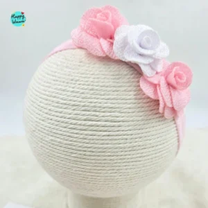 cintillo de flores para bebes y niñas